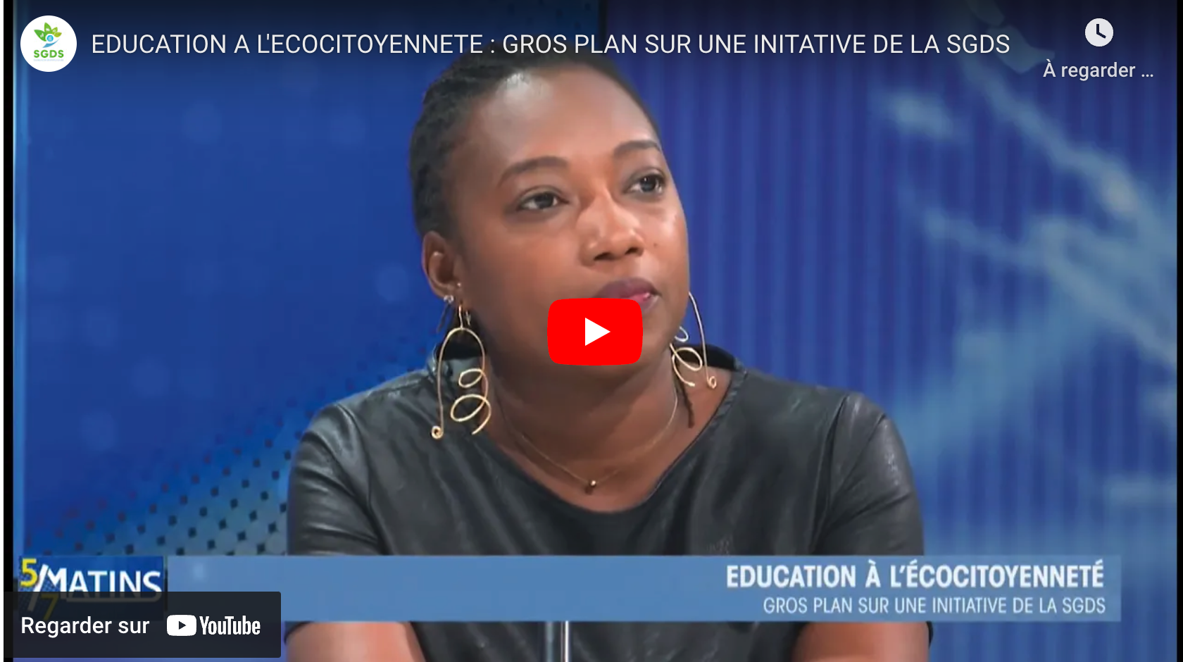 Focus sur le Programme d&rsquo;éducation à l&rsquo;écocitoyenneté de la SGDS